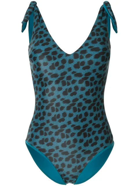 Duskii Océane reversible swimsuit Green DLO9013LT