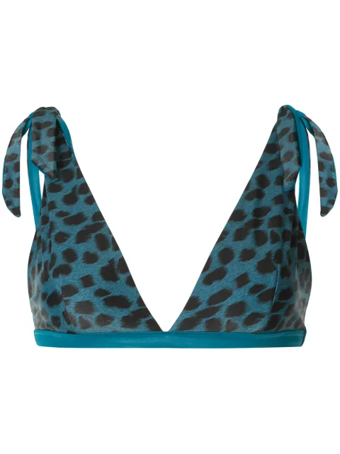 Duskii Océane reversible bikini top Green DLT9032LT