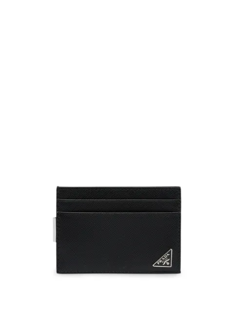 Prada money clip cardholder Black 2MC047QHH