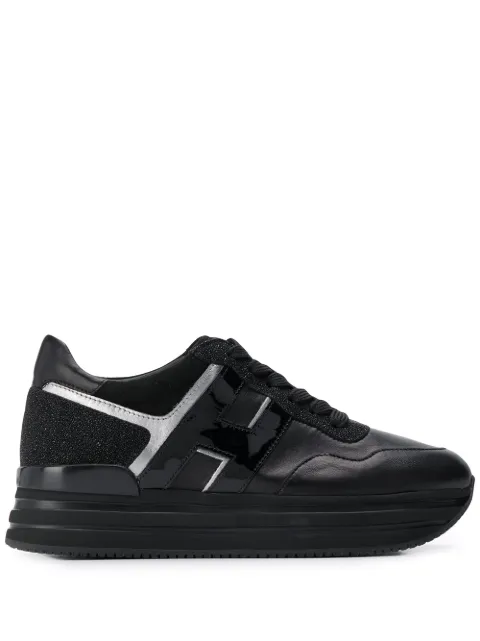 Hogan rhinestone sneakers Black HXW4830CB80LVK