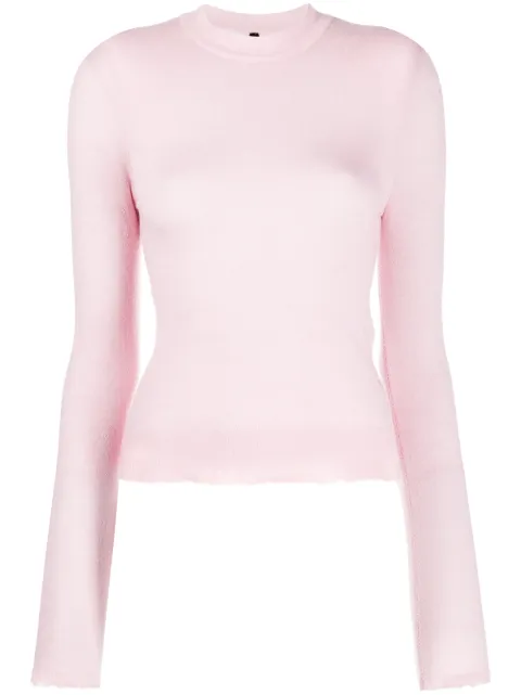 UNRAVEL PROJECT destroyed detail jumper Pink UWHE012E190610012900