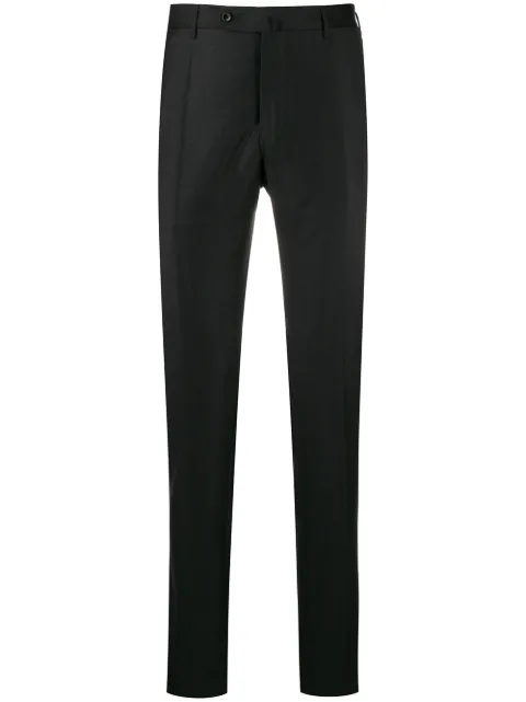 Incotex straight-leg tailored trousers Grey MIT30010027