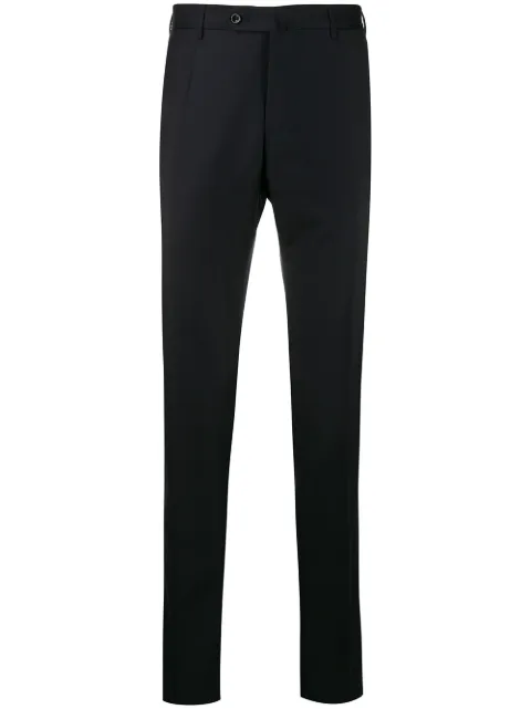 Incotex straight-leg tailored trousers Blue MIT30010027