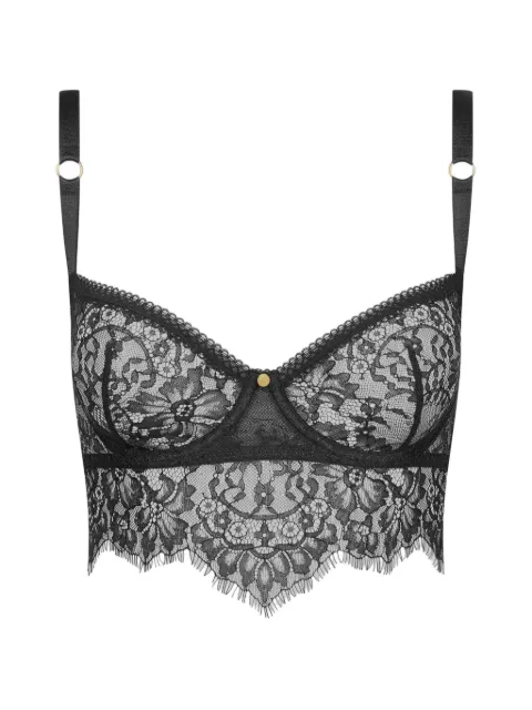 Maison Close Inspiration Divine balconette bra Black 608359