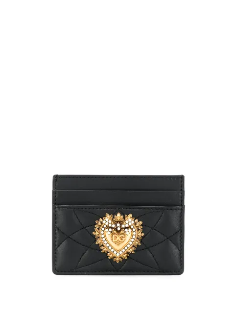 Dolce & Gabbana Devotion credit card holder Black BI0330AV967