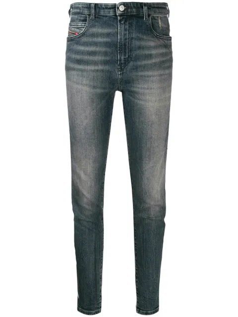 Diesel slim faded jeans Blue BABHILAHIGHSP00SXWZ069HN