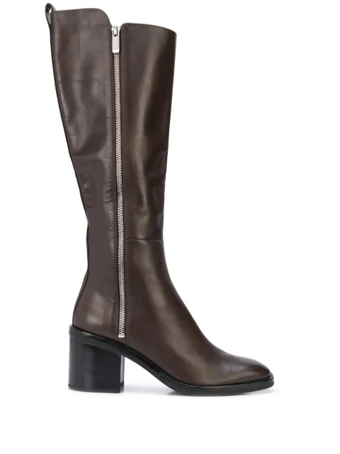 3.1 Phillip Lim Alexa 70mm knee-high boots Brown SHF9T657BUL