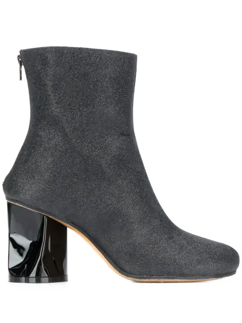 Maison Margiela crushed-heel ankle boots Grey S39WU0139P3048