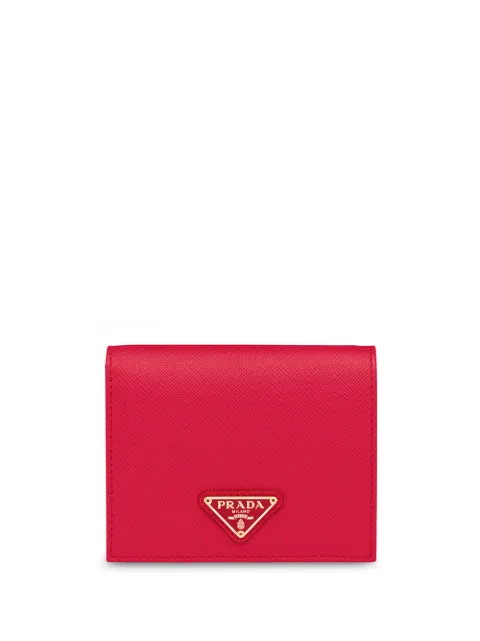 Prada small bi-fold wallet Red 1MV204QHH