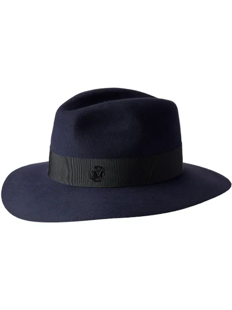 Maison Michel Henrietta felt Fedora hat Neutrals 1002081002