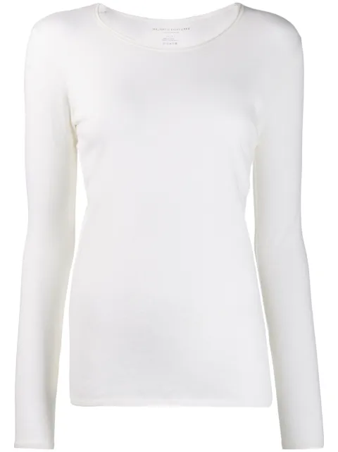 Majestic Filatures jersey T-shirt Neutrals M005FTS021COLROND
