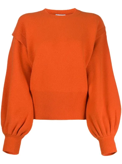 JW Anderson BALLOON SLEEVE JUMPER Blue KW33419EYN0011