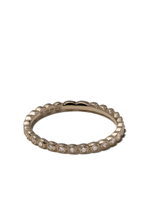 We by WHITEbIRD 18kt white gold diamond Estelle ring Silver 12AFCL1G