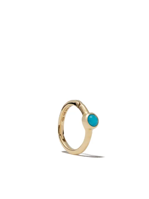 We by WHITEbIRD Justine hoop earring Gold HOJ1TM