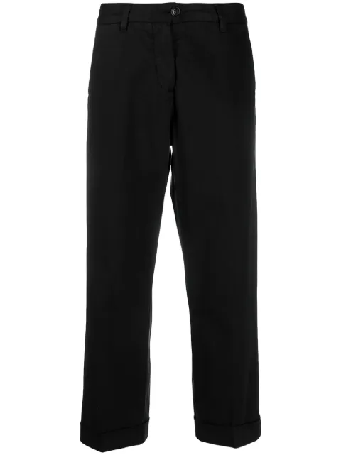 Woolrich cropped trousers Black WWPAN1250UT1374