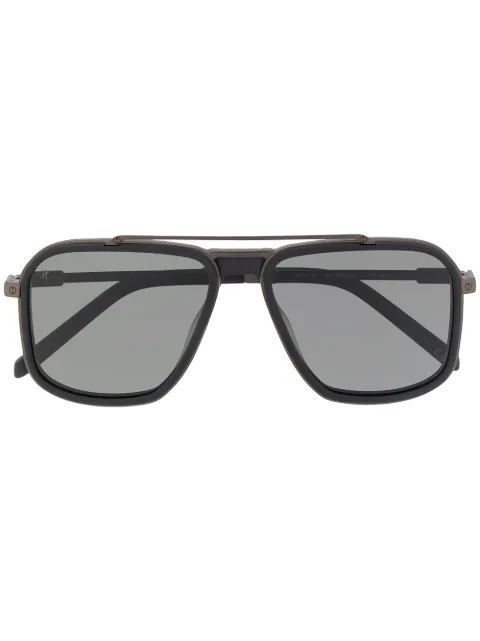 Hublot Eyewear oversized sunglasses Black H019009000