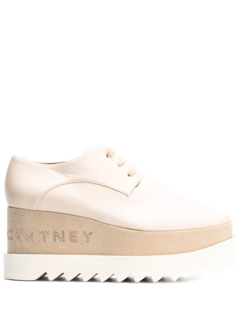 Stella McCartney Elyse platform shoes Neutrals 800004W0YG0