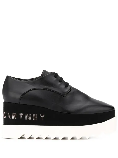 Stella McCartney Elyse platform Derby shoes Black 800004W0YG0