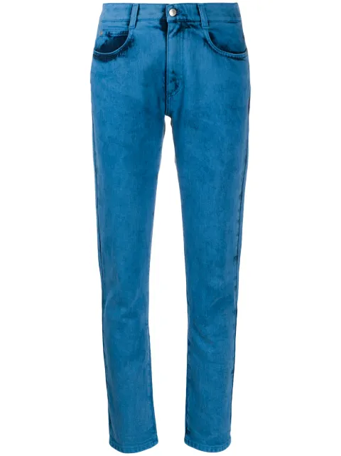 Stella McCartney bleached slim jeans Blue 372773SNH76