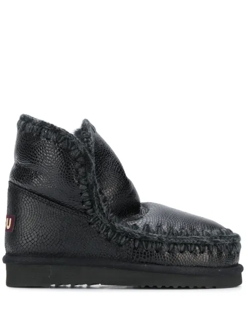 Mou Eskimo 18 boots Black FW101001B