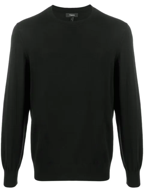 Theory long sleeve knitted jumper Black J0781713001