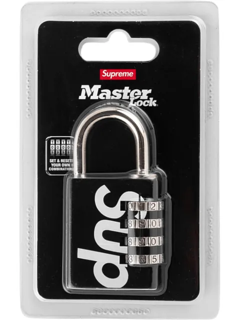 Supreme Master numeric combination lock Black SU6642