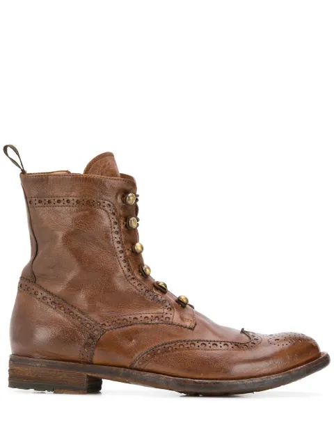 Officine Creative Lexicon boots Brown OCDLEXI131IGNISH223