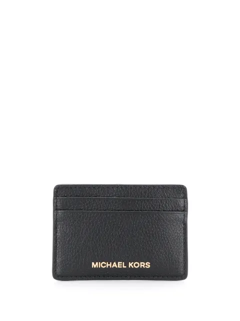 Michael Michael Kors pebbled cardholder Black 34F9GF6D0L