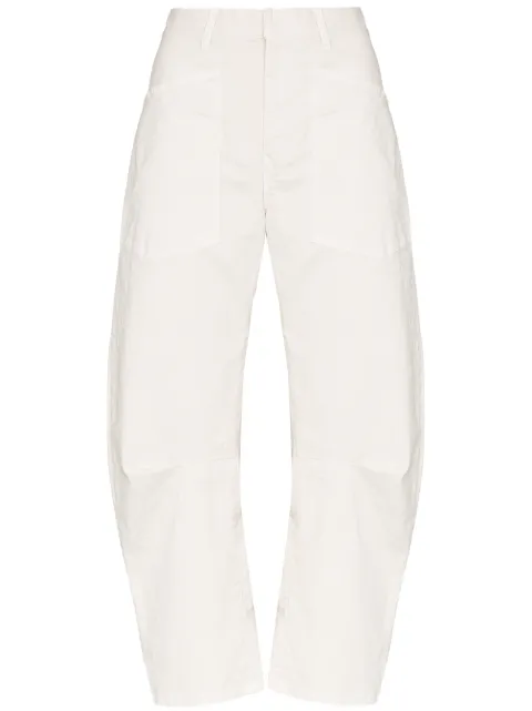 Nili Lotan Shon balloon-leg trousers White 10193W12