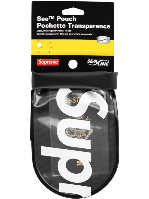 Supreme SealLine See large pouch Black SU5185