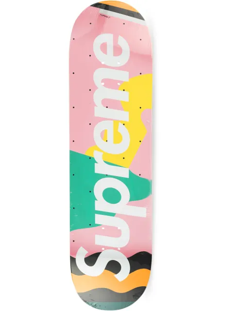 Supreme Mendini graphic-print skateboard Pink SU4333