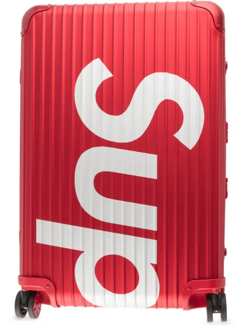 Supreme x Rimowa Topas Multiwheel 82L suitcase Red SU4235