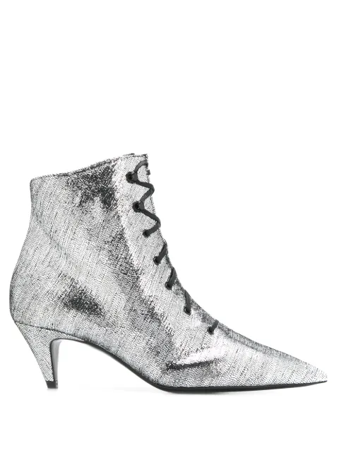Saint Laurent Kiki boots Silver 5788601FY00