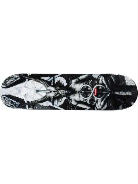 Supreme Giger graphic-print skateboard Black SU1588