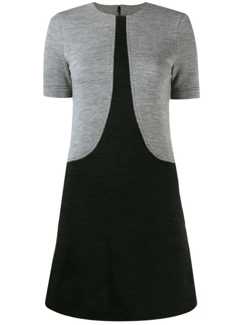 Givenchy two-tone T-shirt dress Black BW20P430DM