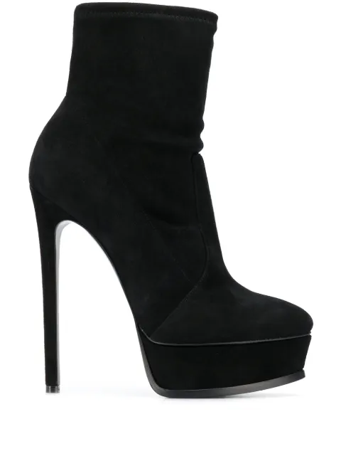 Casadei platform ankle boots Black 1R627L1401T0005
