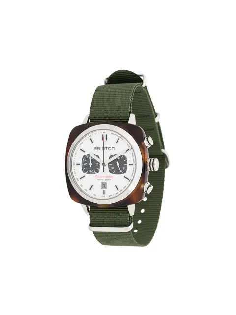 Briston Clubmaster Sport Chrono 42mm White 17142SATS2NGA