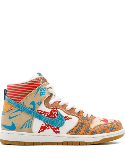Nike SB Zoom Dunk High Premium "What The Dunk '17" sneakers White 918321