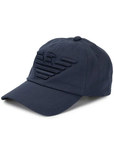 Emporio Armani logo-embossed baseball cap Blue 627522CC995