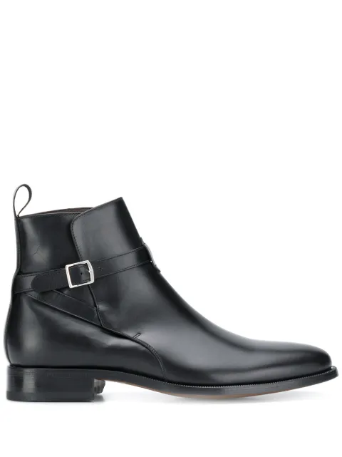 Scarosso buckled ankle boots Black LIBEROJODHBLACALF