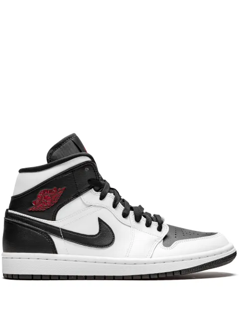 Jordan Air Jordan 1 Mid "Reverse Black Toe" sneakers White BQ6472