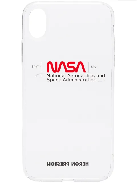 Heron Preston NASA iPhone XR case White HMPA003F197390189888