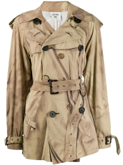 Jean Paul Gaultier Pre-Owned Trench style jacket Neutrals JPG2091