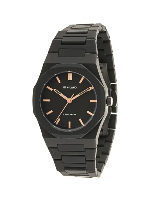 D1 Milano Polycarbon Dawn Light 40.5mm Black PCBJ12
