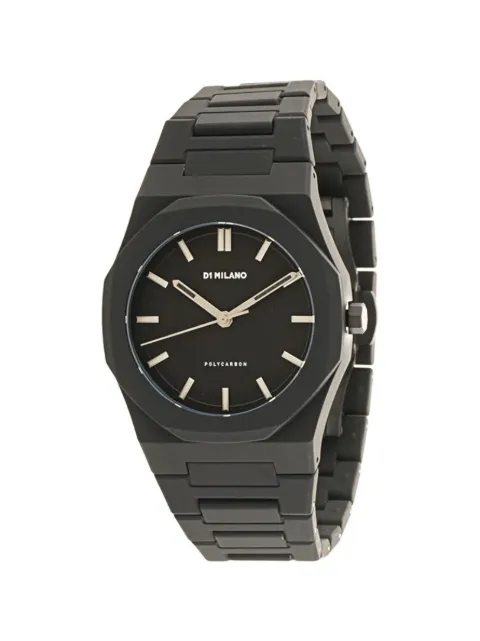 D1 Milano Polycarbon Cloudburst 40.5mm Black PCBJ11