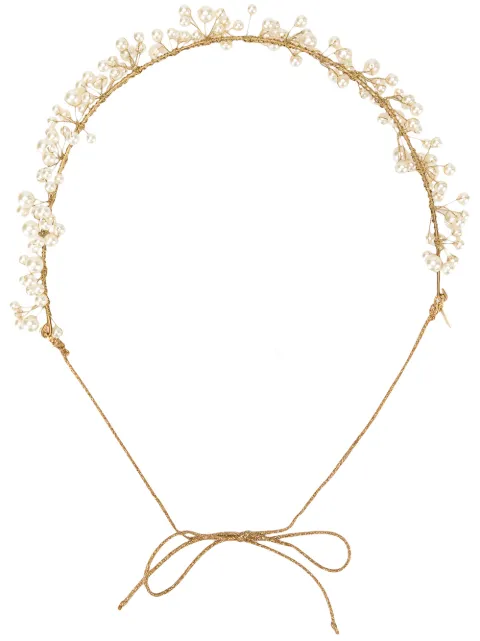 Jennifer Behr Primavera embellished headband Gold 76UC1GOLD