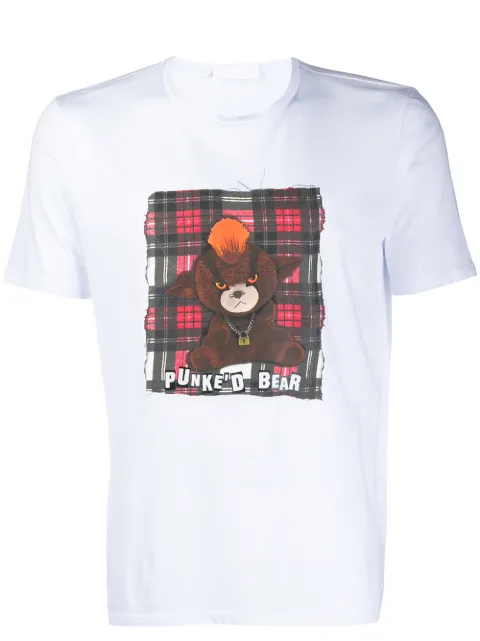 Neil Barrett graphic print T-shirt White PBJT575BM526S