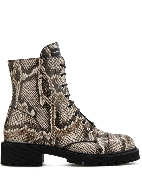 Giuseppe Zanotti Thora lace-up boots Brown I970005001