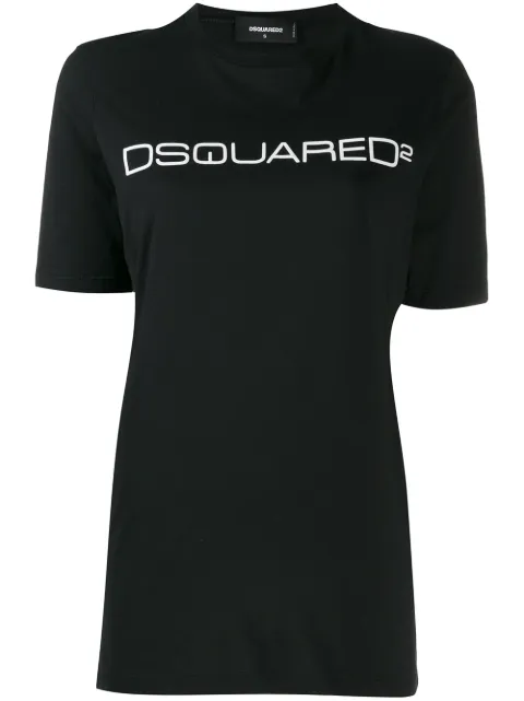DSQUARED2 logo print T-shirt Black S72GD0176S22427