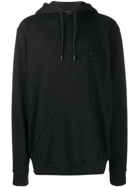 COUNTY OF MILAN oversized hoodie Black CMBB007E196300101088